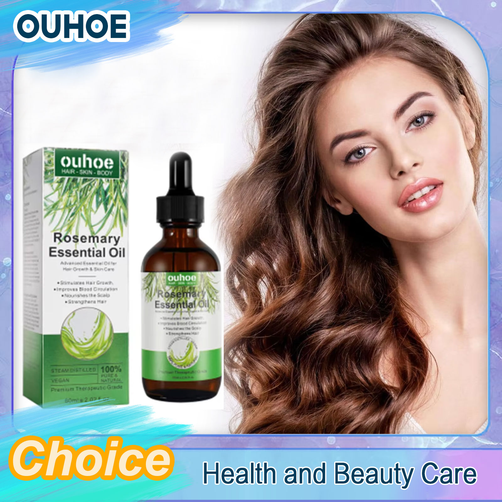 Масло для роста волос с розмар – обзор и цена Hair Care Ouai