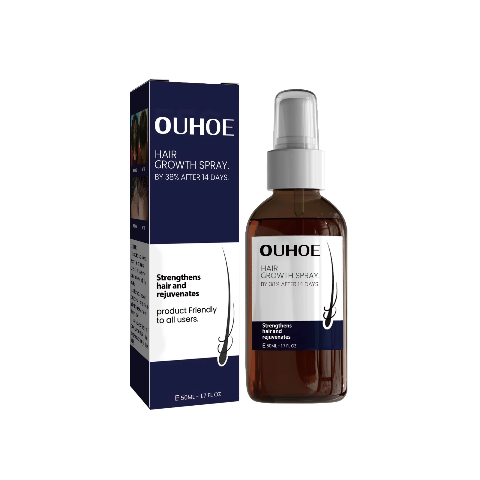 Спрей для роста волос, питател – обзор и цена Hair Care Ouai
